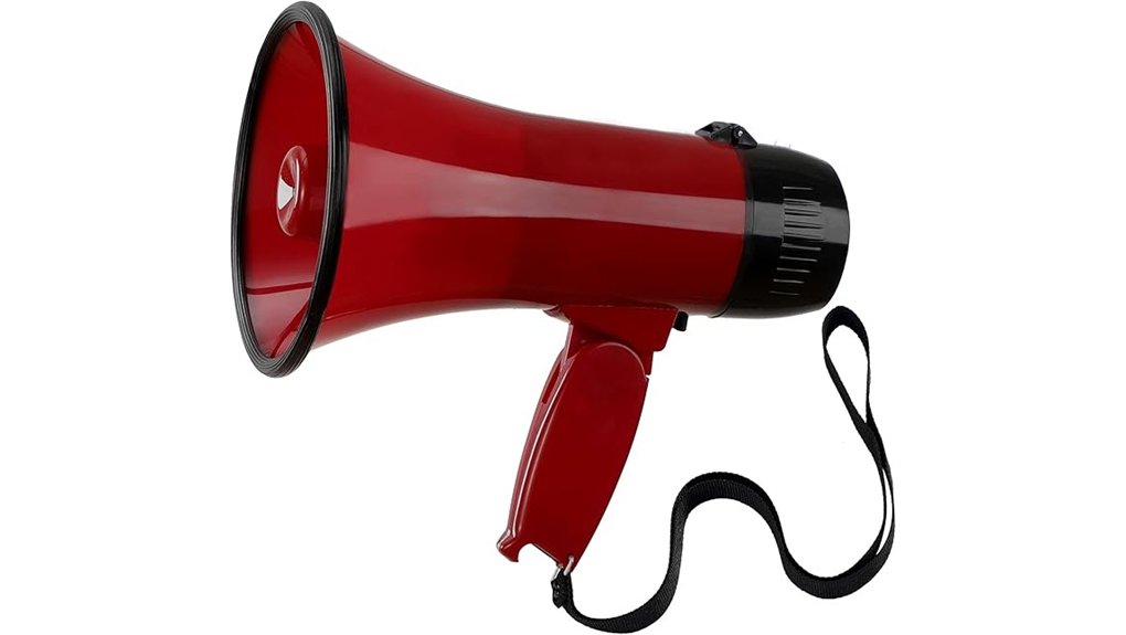 four minute bullhorn voice recording
