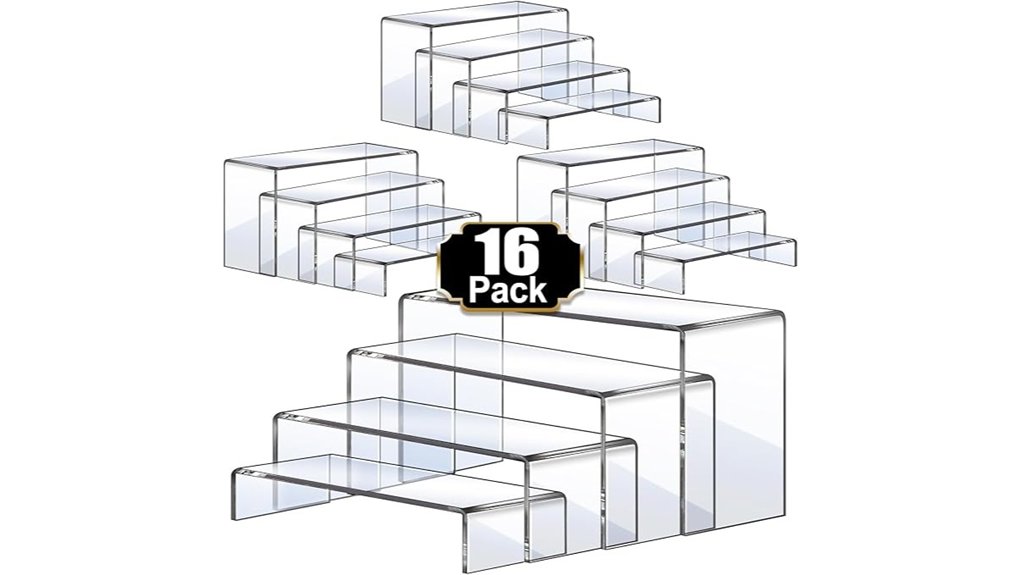 four pack aheroi acrylic risers