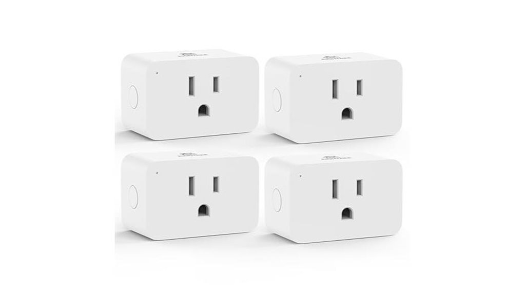 four pack eightree zigbee plug