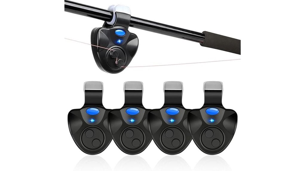 four pack fishing bite alalarms