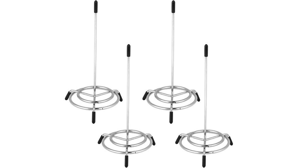 four piece check spike set