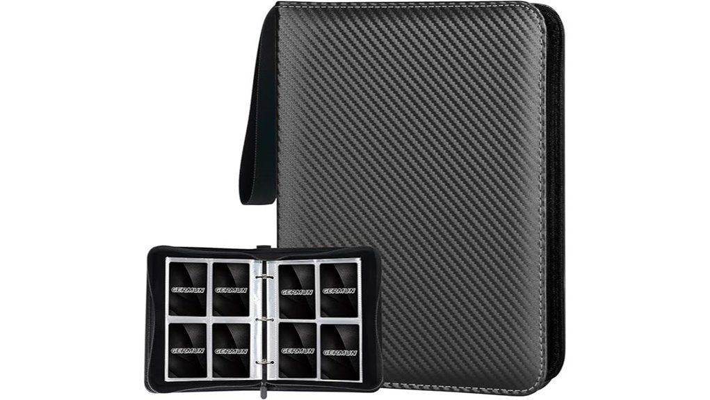 four pocket premium double sided binder
