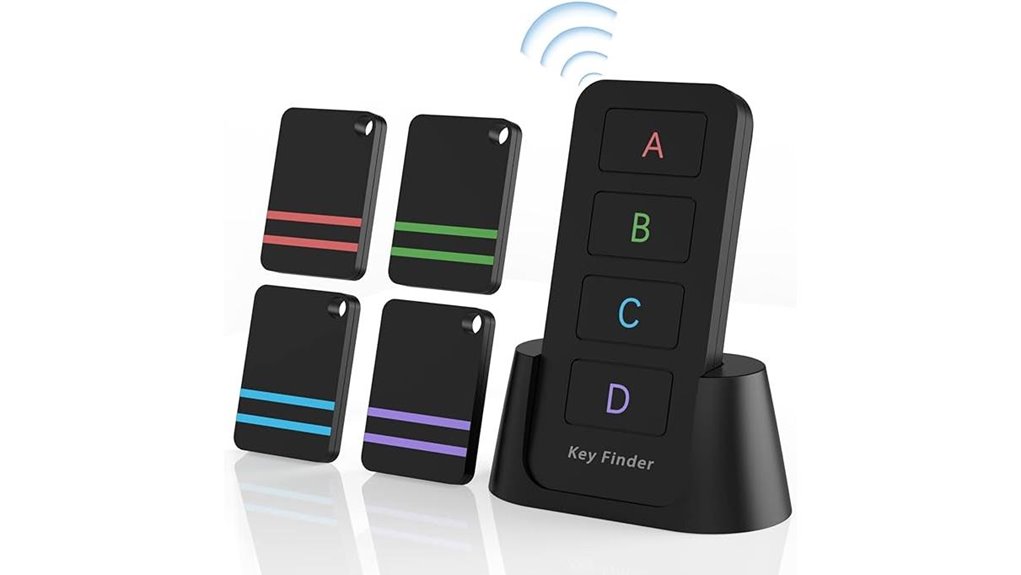 four remote key finders