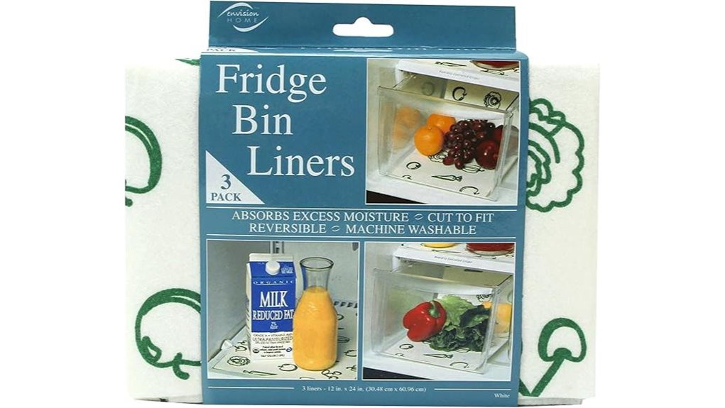 fridge veggie liners 3 pack