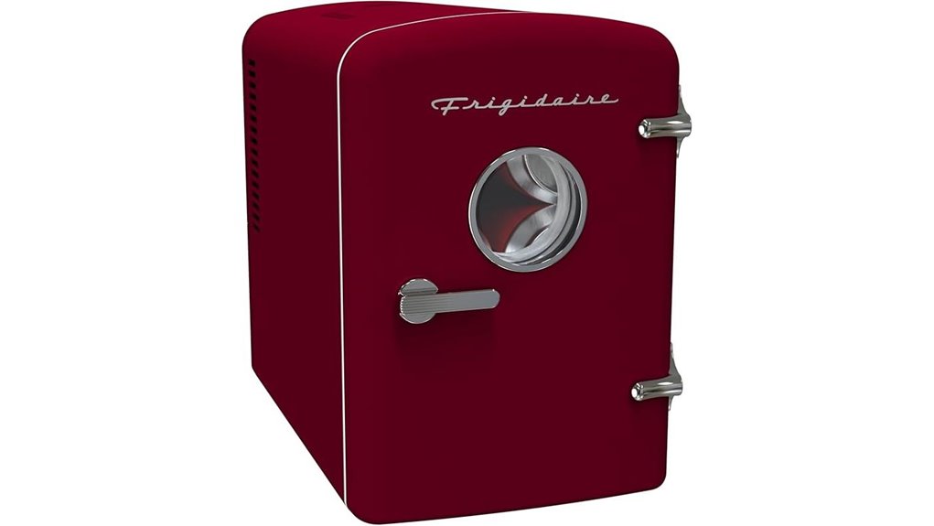 frigidaire retro 9 can portable