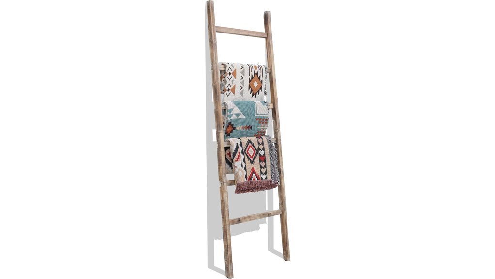 fuin 6 4ft wooden ladder