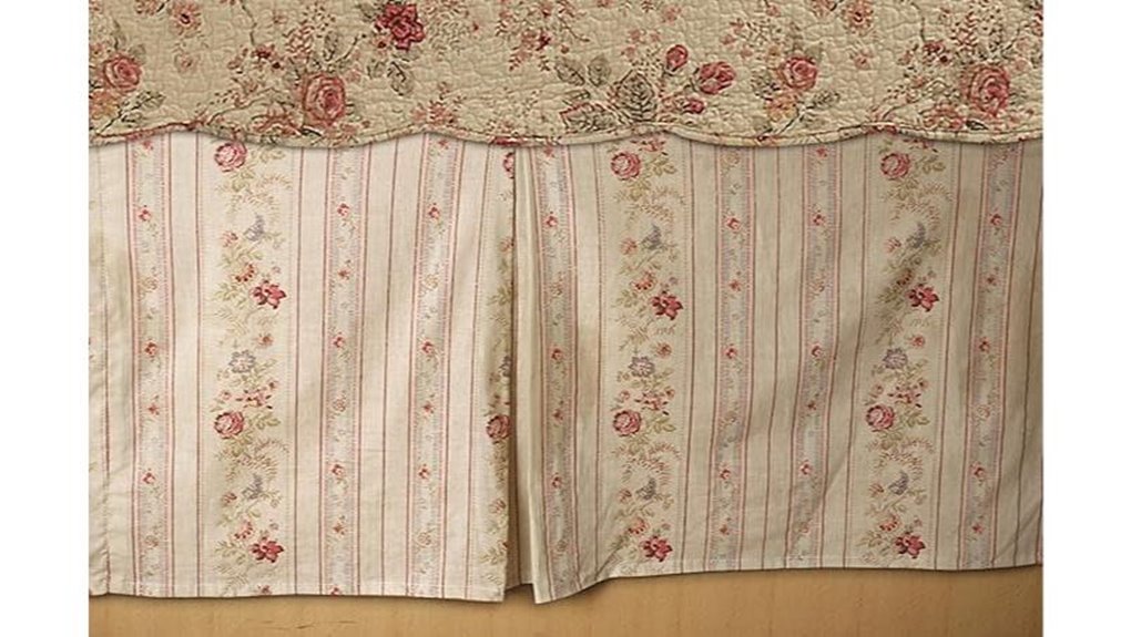 full antique rose skirt