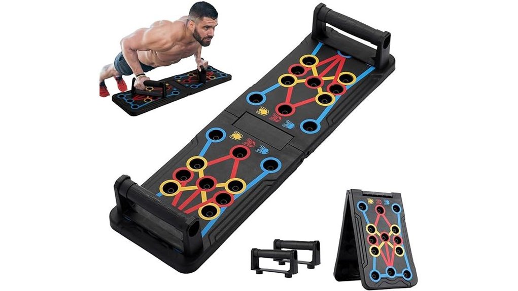 full body foldable push up board