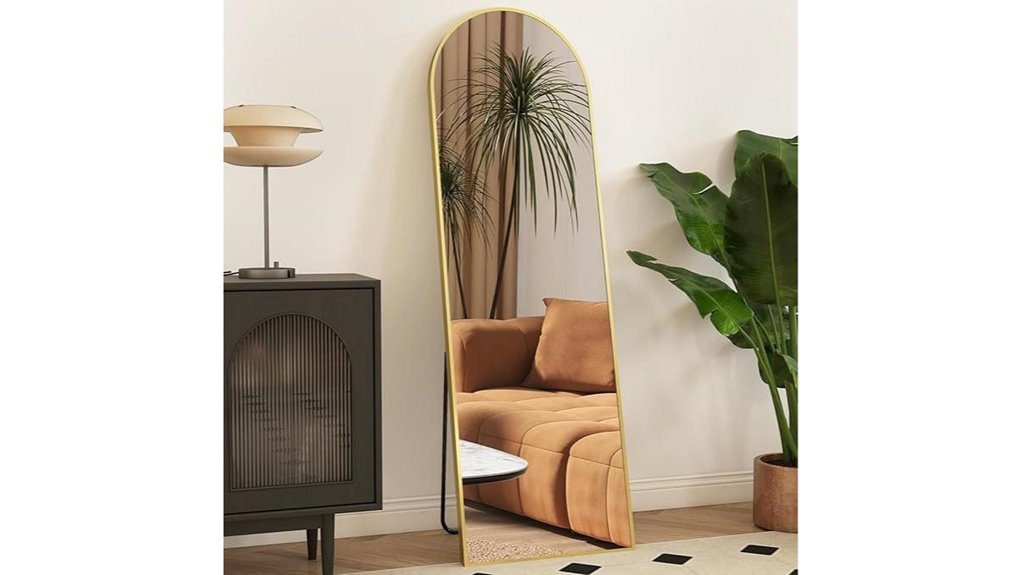 full length shatter proof mirror