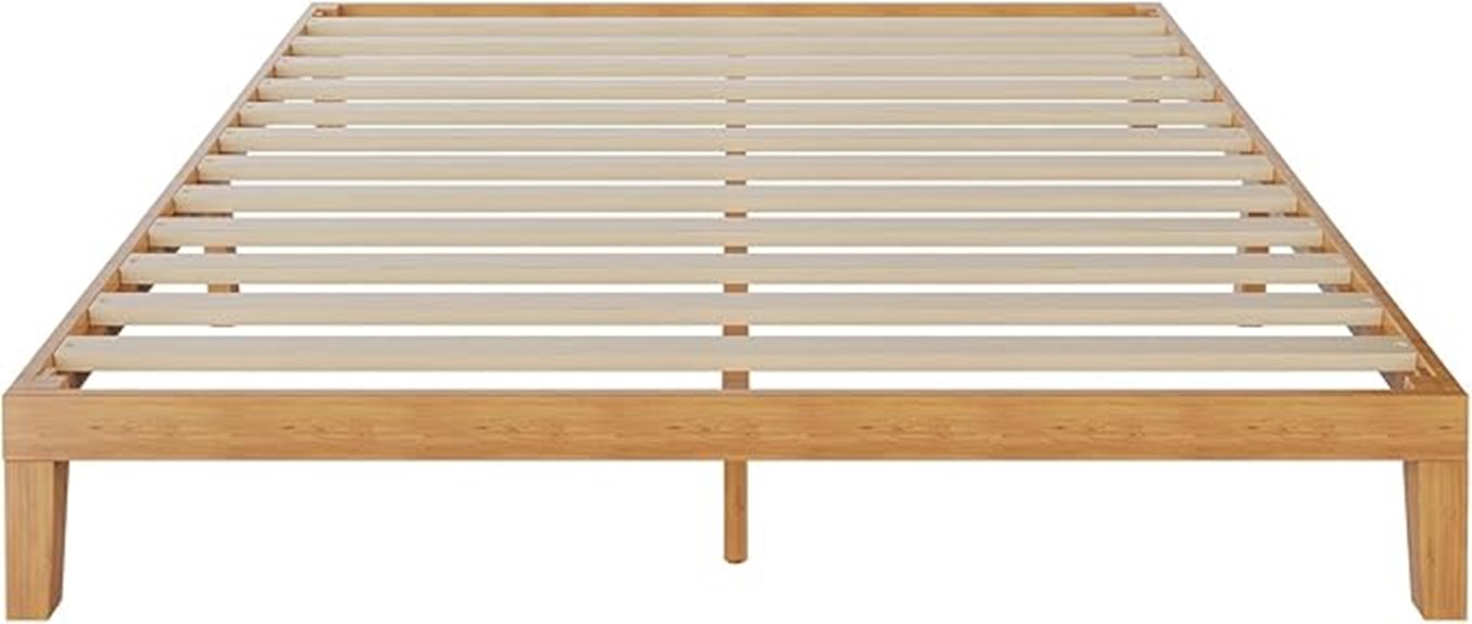full natural pine bed