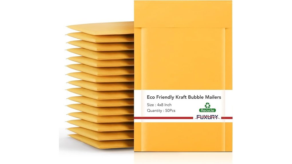fuxury yellow 4x8 mailers