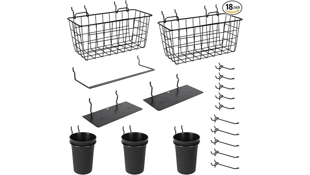 g core 18 piece pegboard organizer