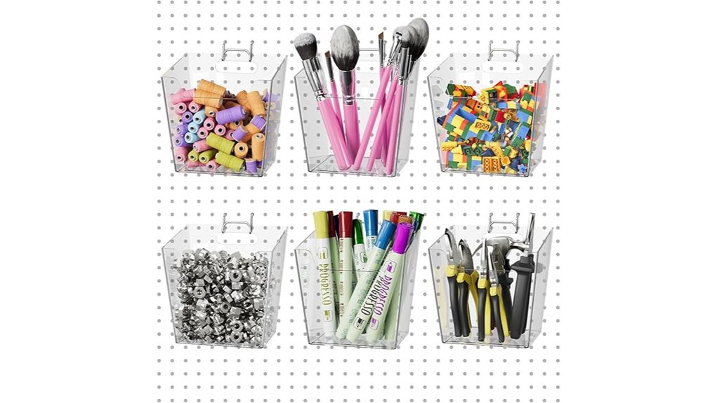 g core pegboard cups 6