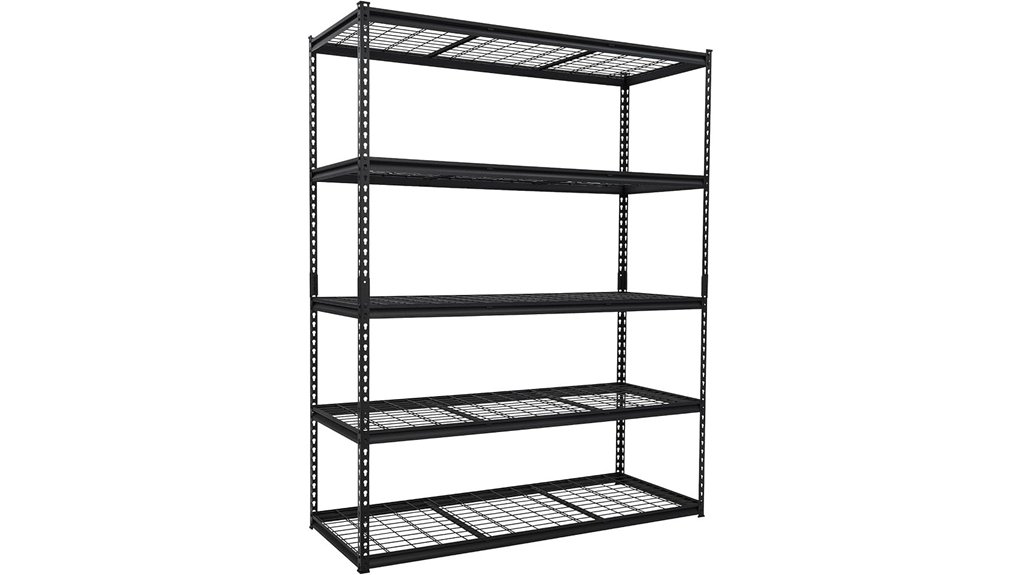 garage storage shelves 5 tier heavy duty