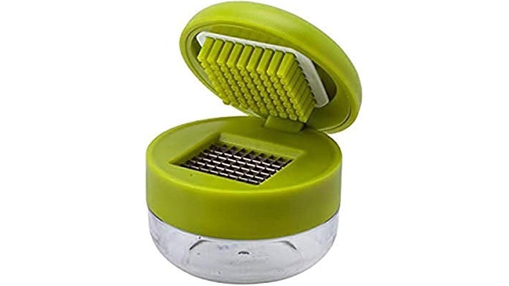 garlic press chopper storage