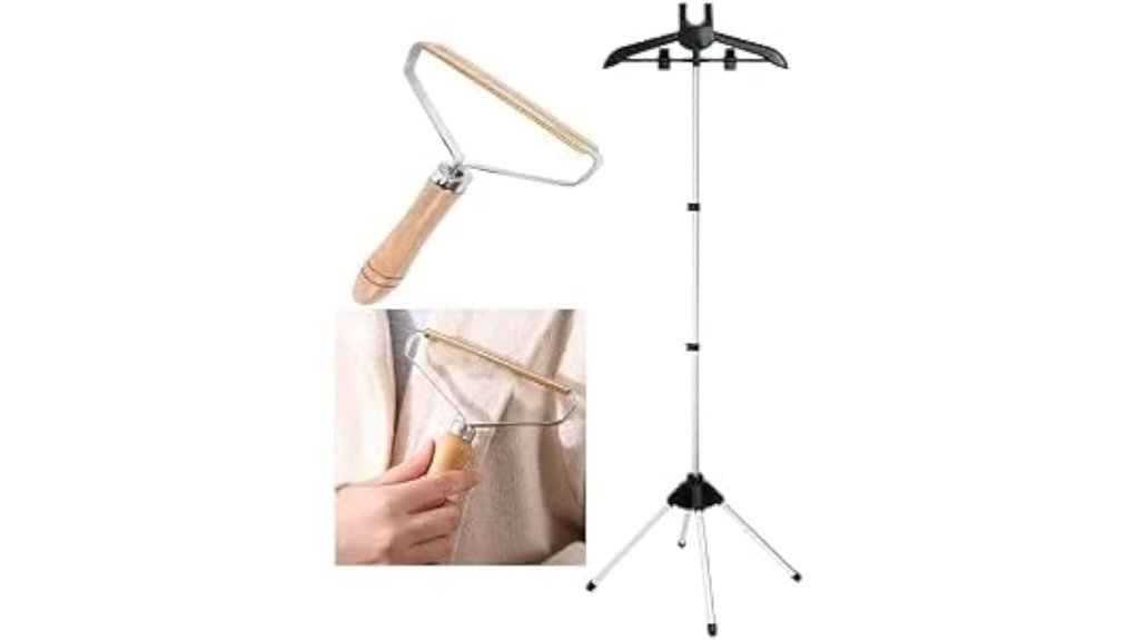 garment hanger steam stand