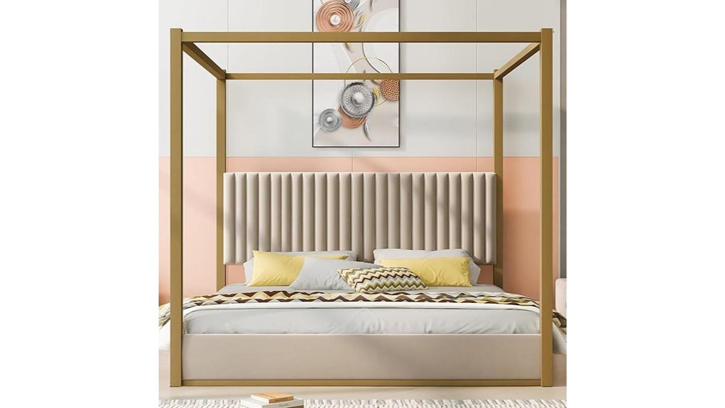 gdfstudio king size canopy bed