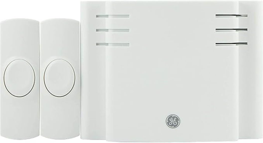 ge wireless doorbell kit 150 ft range