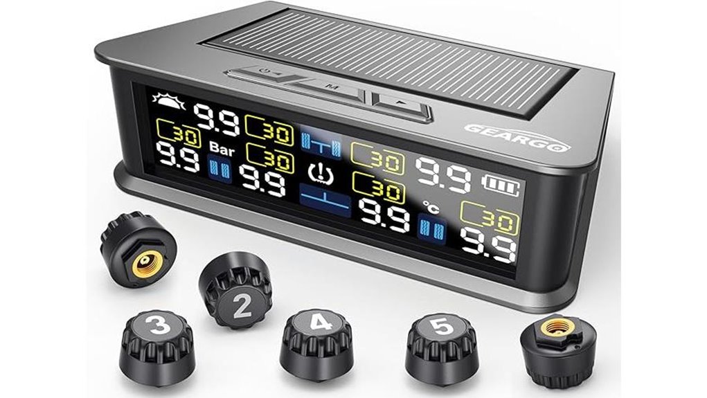 gearo six sensor six alarm tpms