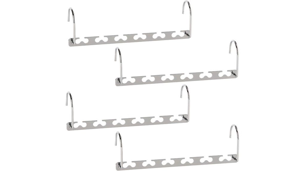 geftol space saving cascading hangers