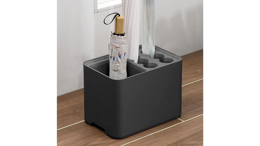 gelive umbrella stand with drip tray