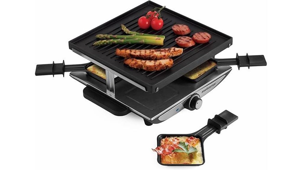 geneva raclette grill top