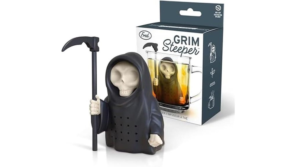 genuine fred grim reaper tea infuser