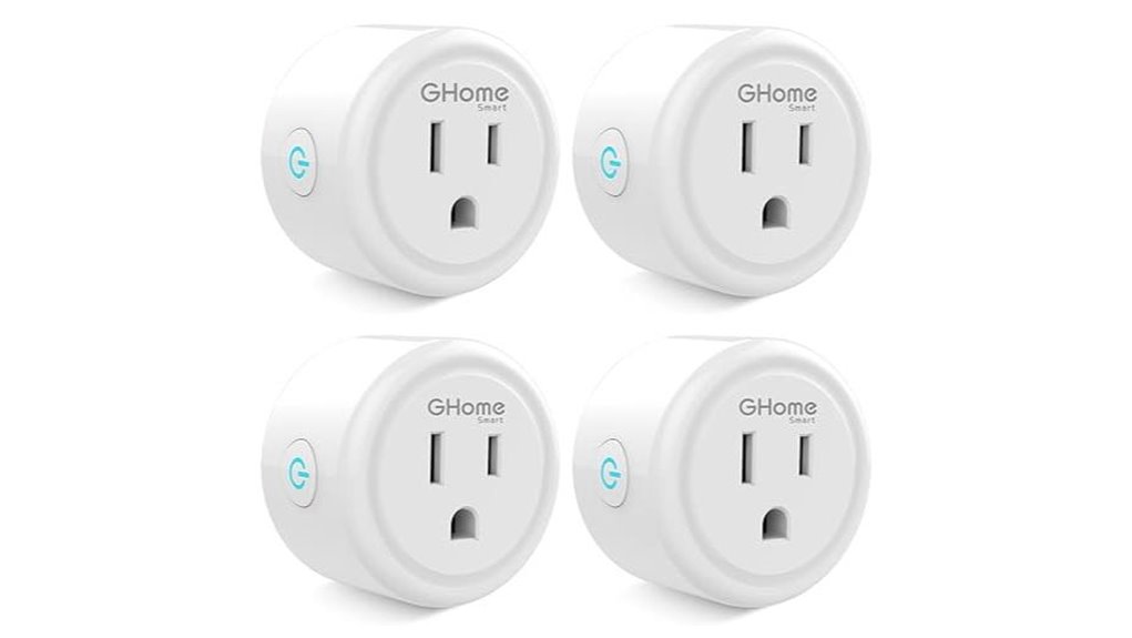 ghome 4 pack smart plugs