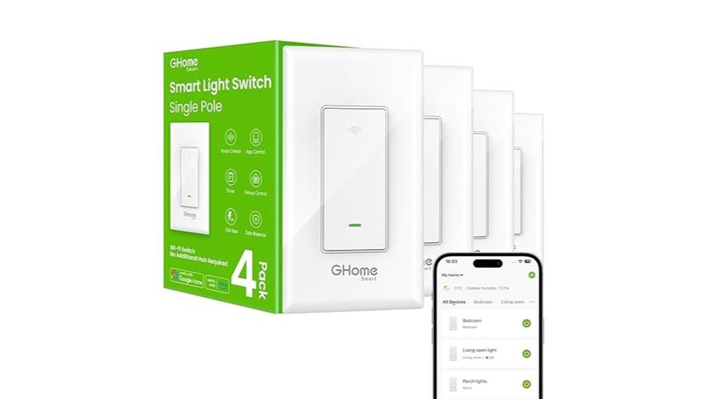 ghome wifi smart switch