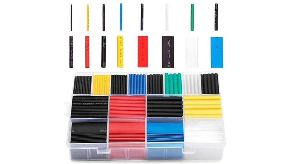 ginsco 580 piece shrink tubing