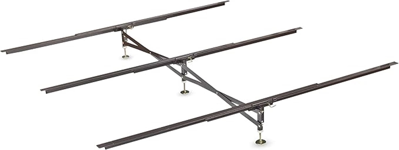 glideaway x support three rails