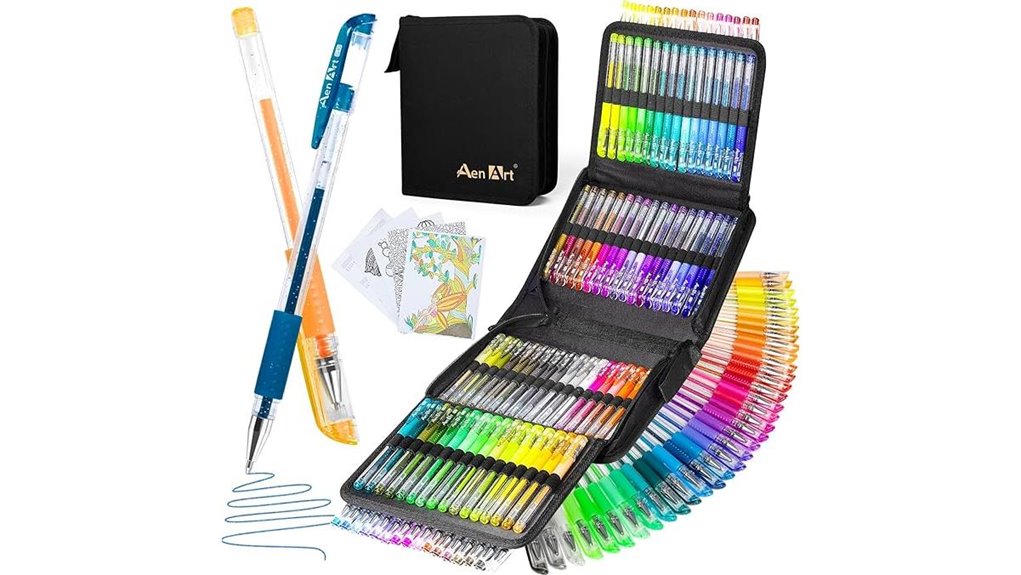 glitter gel pen 100 color
