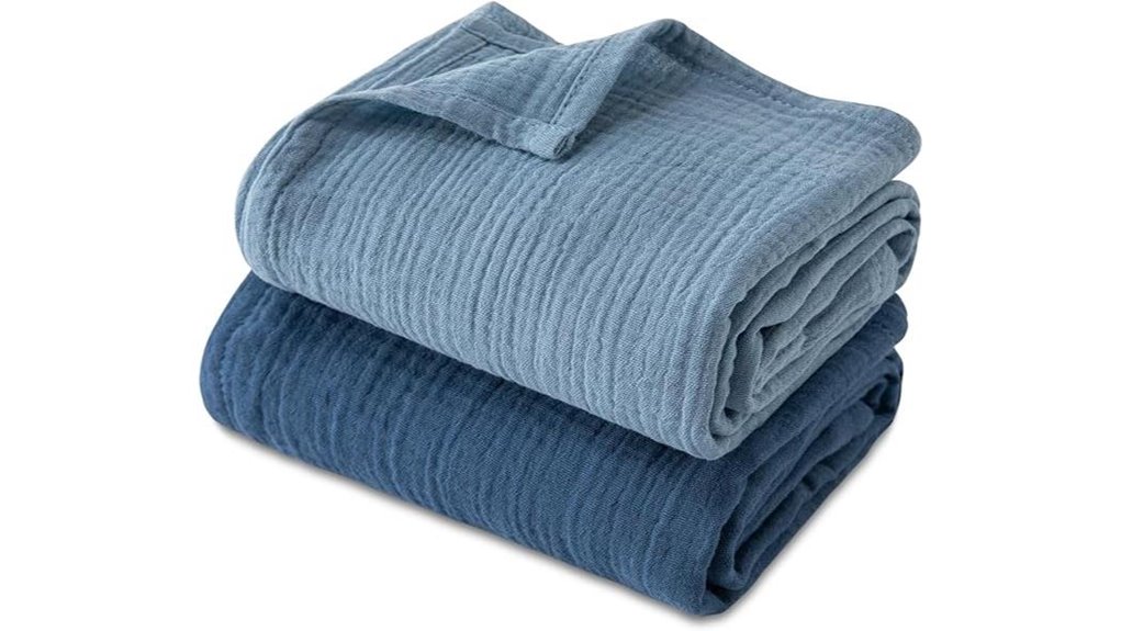 gllquen muslin swaddle blankets