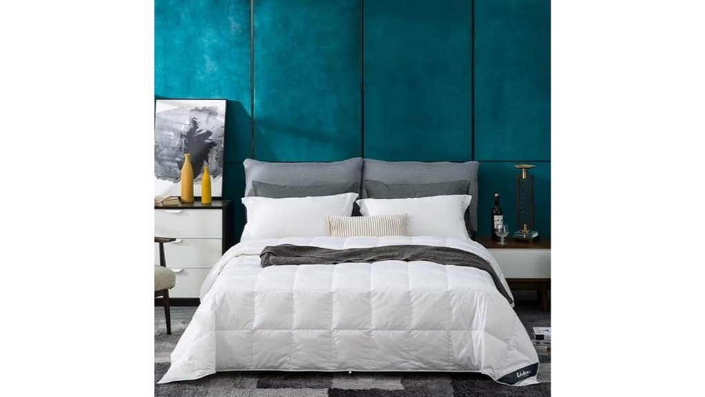 globon king 750 down comforter