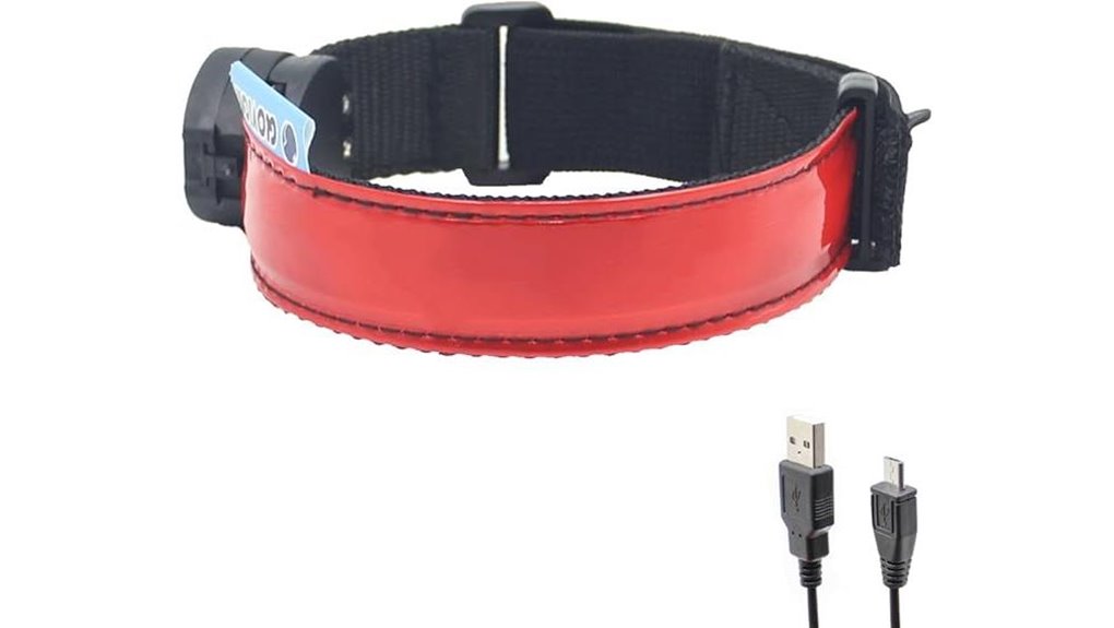 glovion reflective led armband