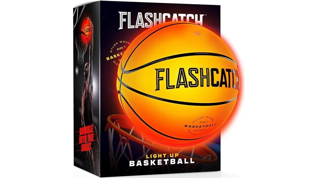 glowing basketball teen gift