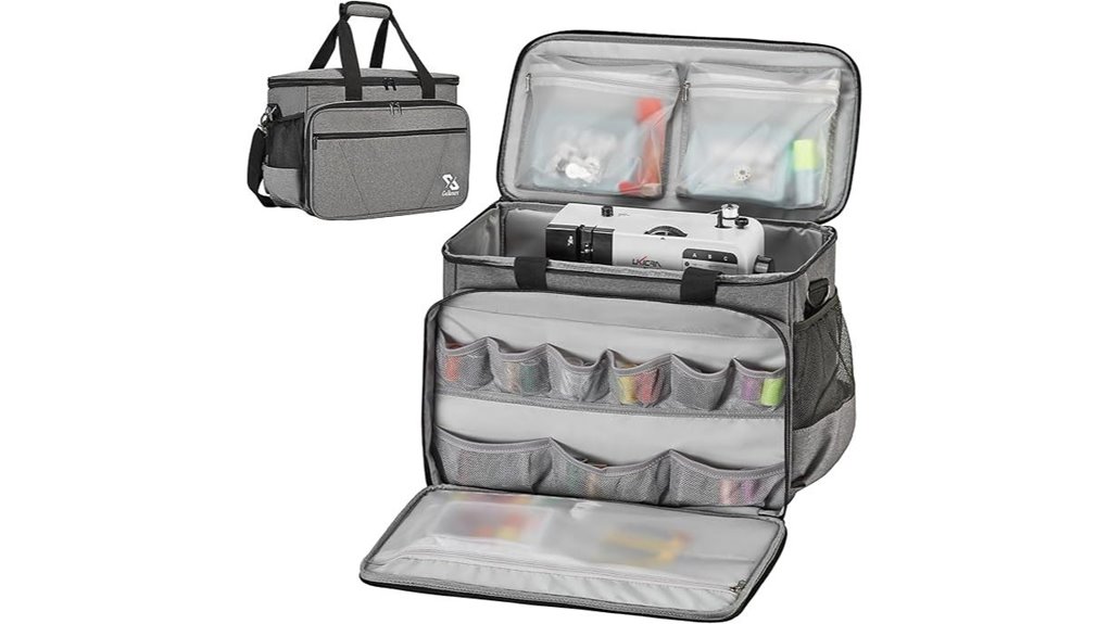 golkcurx padded sewing tote