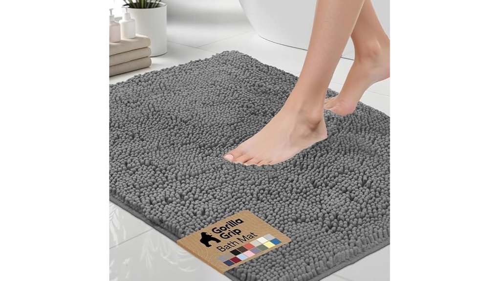 gorilla quick dry grey rug