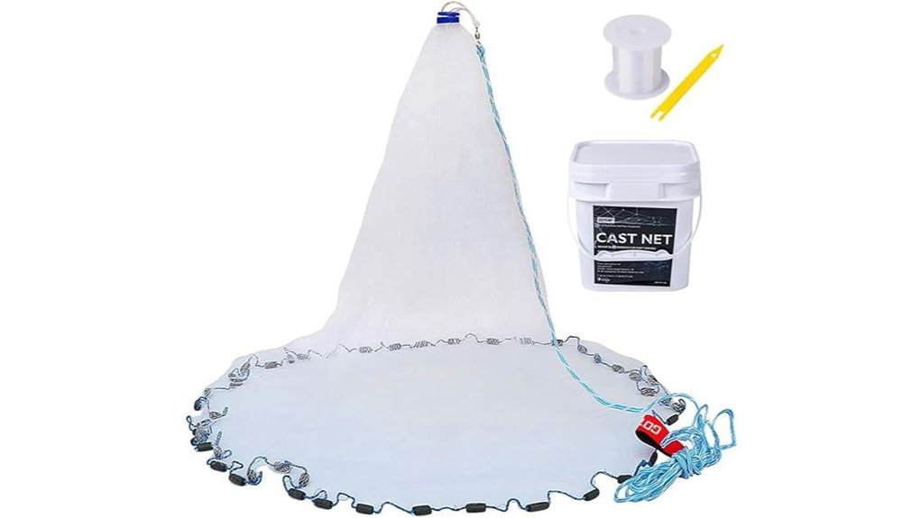 goture multi size fishing castnet