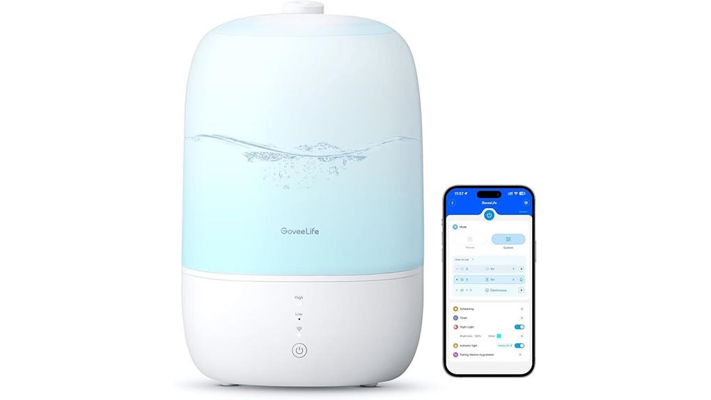 goveelife smart humidifier diffuser