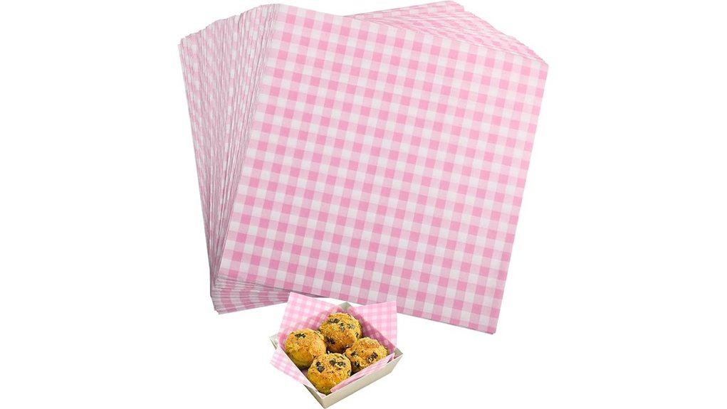 green waxed deli sheets