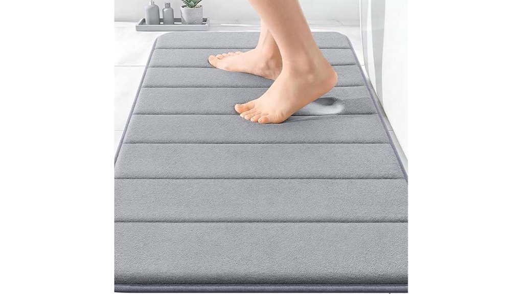 grey 30x20 foam mat