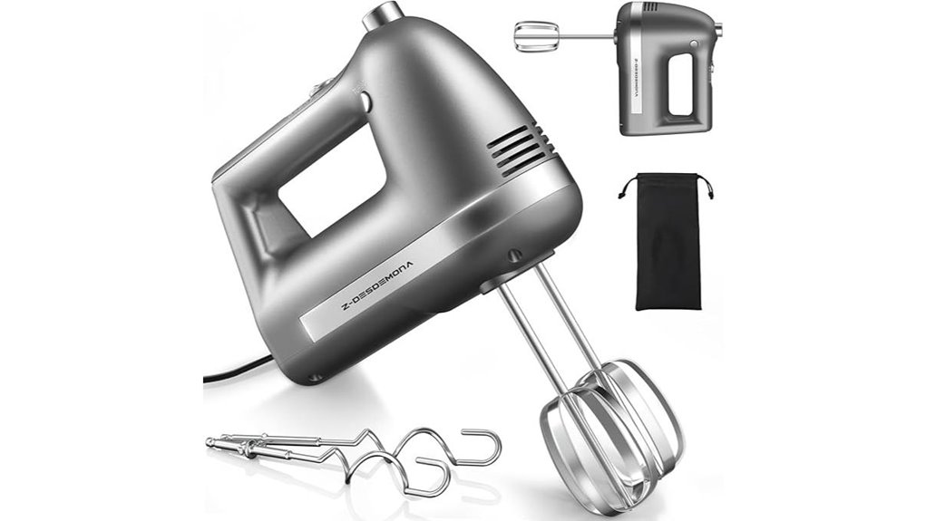 grey electric 304 beater mixer