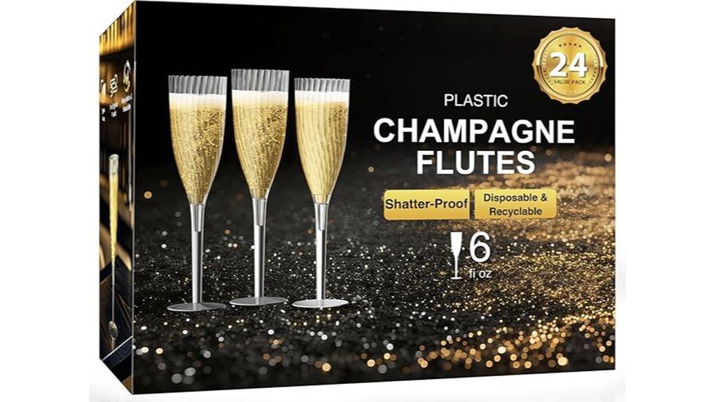 guanqiao 24 pack flutes