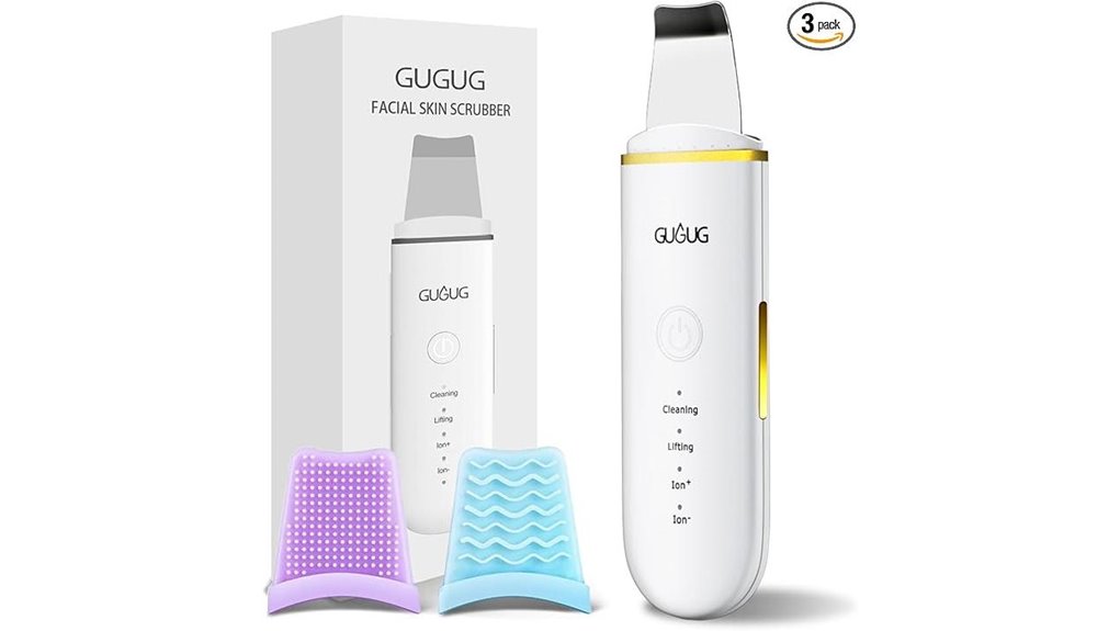 gugug four mode blackhead scrubber