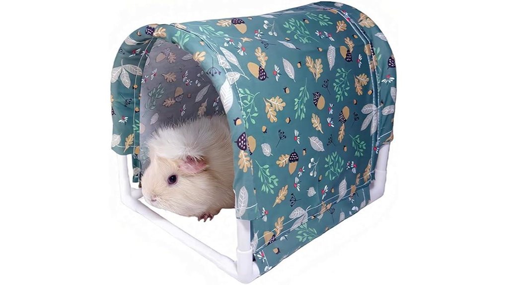 guinea pig fleece hideaway tunnel
