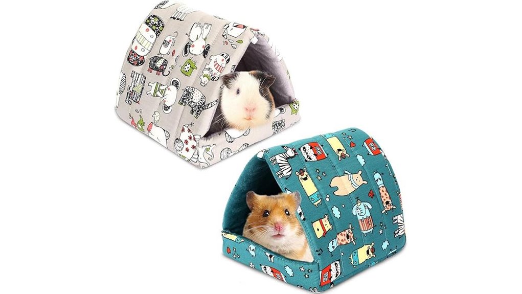guinea pig hideouts 2 pack
