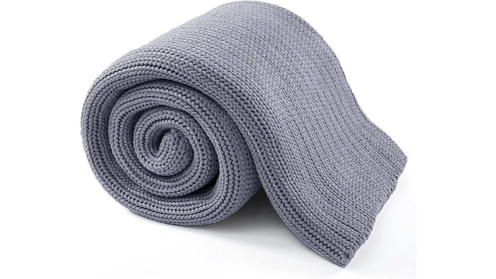 guohaoi 15lb knitted blanket