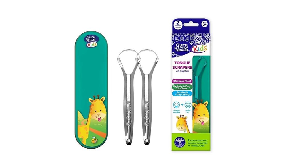 gurunanda kids tongue scraper
