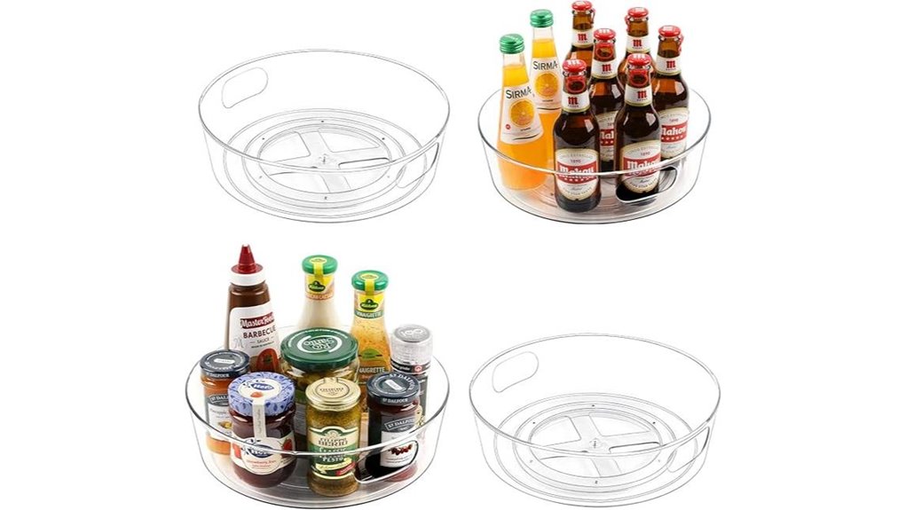 guzon clear lazy susan